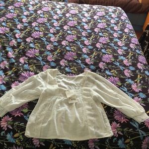 NWT- Sezane Cleo Blouse
